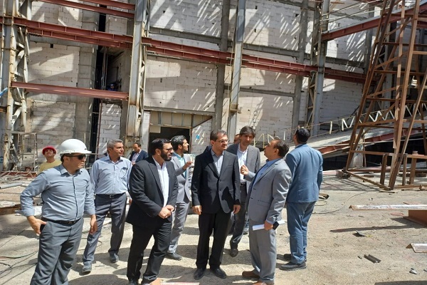 بازدید از تالار فرهنگ سنندج