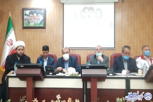 جلسه پیشگیری، هماهنگی و فرماندهی عملیات پاسخ به بحران شهرستان طبس