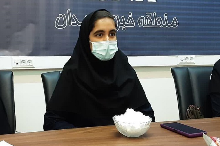 ستایش ایلوخانی تنیس کار نوجوان همدانی