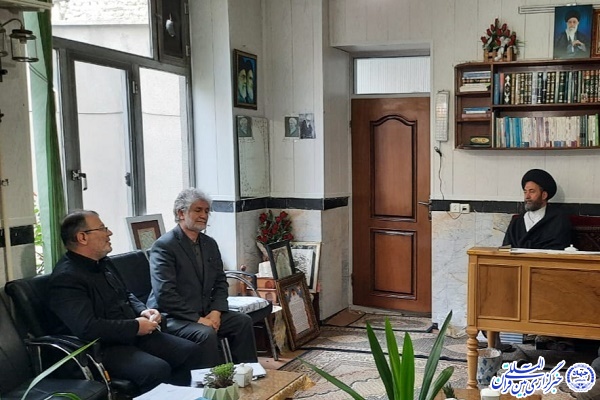 دیدار امام جمعه با رئیس جهاد دانشگاهی اردبیل