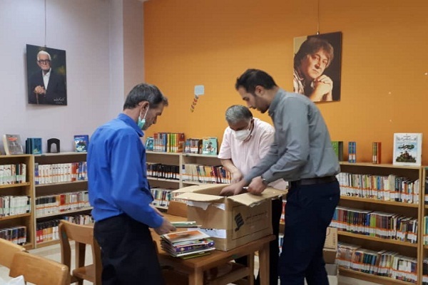 اهدای بیش از 600 جلد کتاب به کتابخانه‌های مناطق محروم