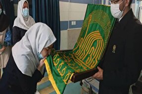 عکس | حضور کاروان زیر سایه خورشید در بیمارستان آتیه همدان