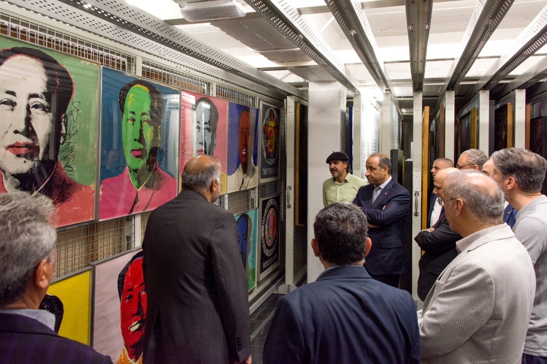 وزیر فرهنگ و گردشگری عراق از گنجینه موزه هنرهای معاصر تهران دیدار کرد +‌ عکس