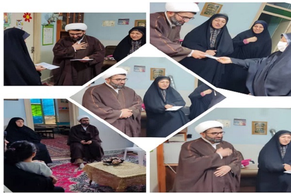 حجت الاسلام رضا زاده پاشا امام جمعه بخش بهاران