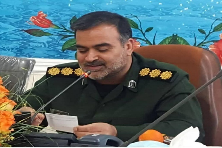 کامران کریمی فرمانده سپاه ناحیه تویسرکان