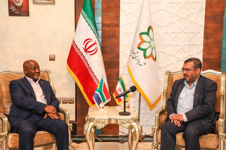 دیدار شهردار شیراز با سفیر آفریقای جنوبی 