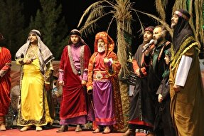 عکس | پنجمین شب از اجراهای نهمین سوگواره ملی تعزیه ده‌زیار