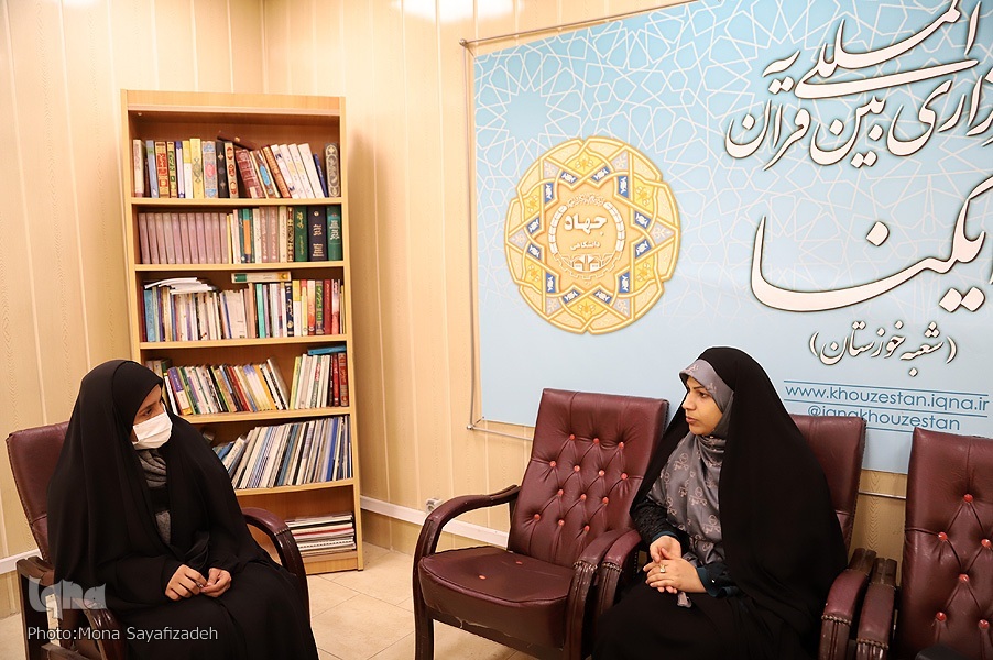 سیده‌مریم حسینی، مدیر مؤسسه قرآنی آل محمد(ص) اهواز