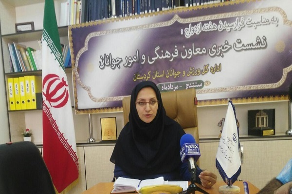 گلاویژ فتاحی، معاون امور جوانان اداره کل ورزش و جوانان کردستان