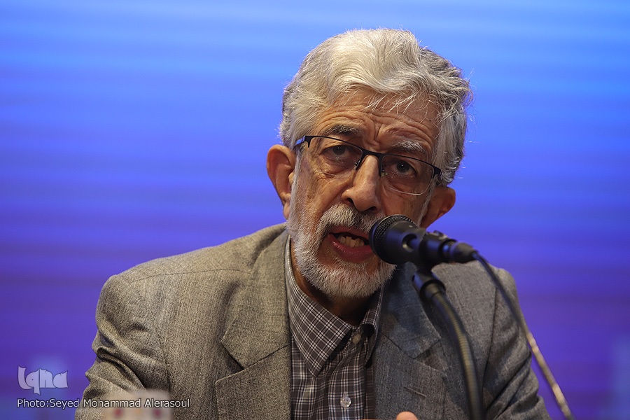 غلامعلی حداد عادل رئیس فرهنگستان زبان و ادب فارسی