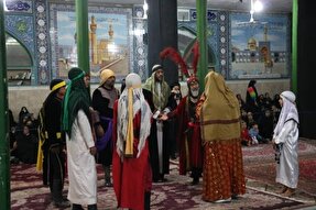 عکس | مجلس تعزیه شهادت مسلم‌بن‌عقیل در کرمان