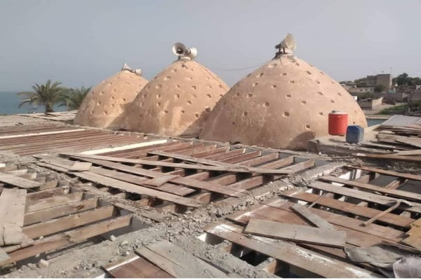 تخریب بخش زیادی از مسجد 700 ساله در یمن