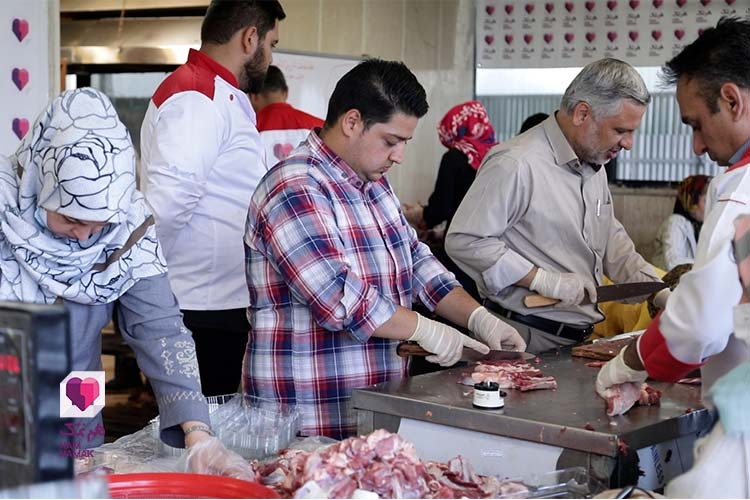 هم‌نمکی‌ها ۲۹ رأس دام در عید قربان ذبح کردند