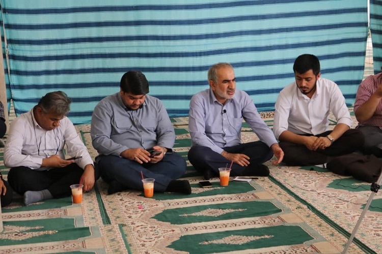 جعفر قادری، نشست های گفت و شنود، بسیج دانشجویی فارس 