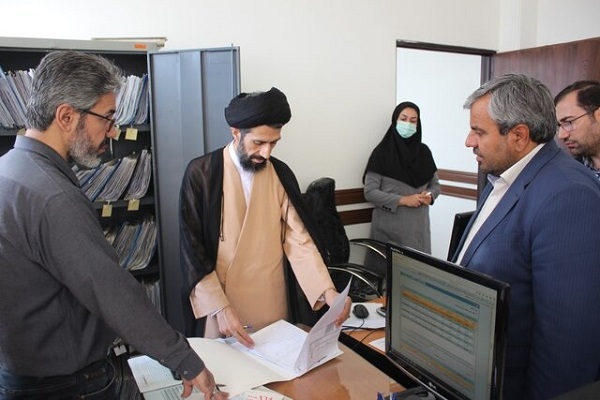 بازدید رئیس کل دادگستری کردستان از شهرستان قروه 