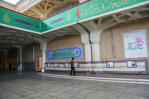برپایی نمایشگاه &laquo;دهه ولایت علوی؛ اکمال دین نبوی&raquo; در حرم بانوی کرامت
