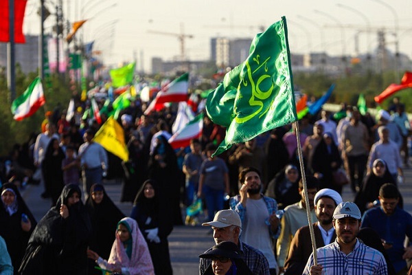 پیاده&zwnj;روی غدیر تا ظهور در قم برگزار شد