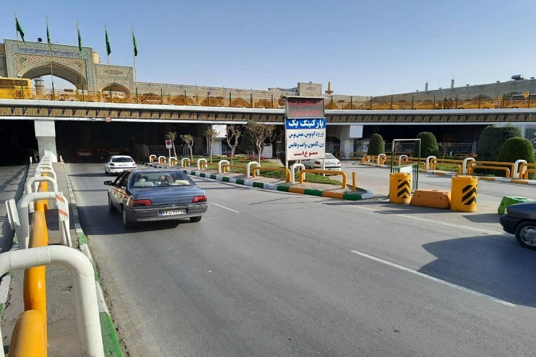 افزایش ظرفیت پارکینگ&zwnj;های اختصاصی زائران در زیرگذر حرم رضوی