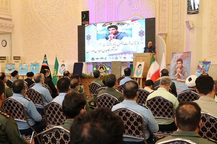 چهلمین سالگرد شهادت سرلشکر خلبان شهید عباس دوران، حرم شاهچراغ(ع)