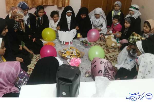 برگزاری جشن در مؤسسات قرآنی «مشکات» و «فاطر» شهر چغادک  + عکس و فیلم