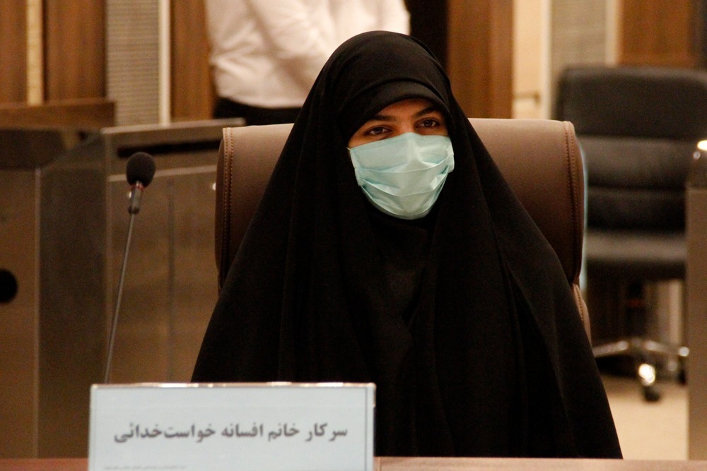 افسانه خواست خدایی، رئیس کمیسیون نامگذاری معابر و اماکن عمومی شورای اسلامی شهر شیراز 