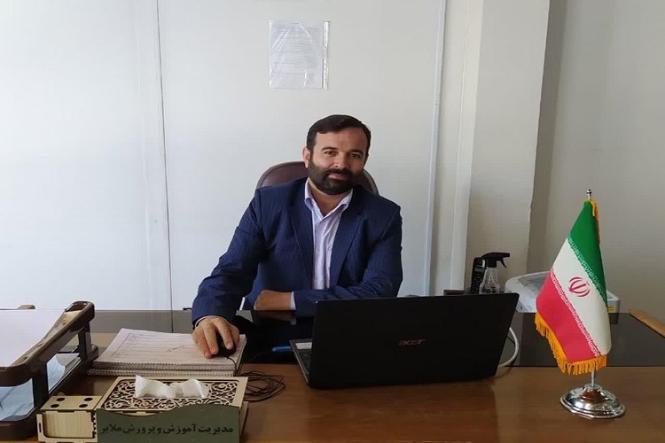 مسلم بیات معاون پرورشی و تربیت بدنی اداره آموزش و پرورش ملایر