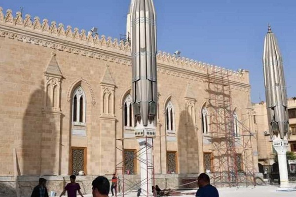 اتمام عملیات بازسازی مسجد امام حسین(ع) در مصر