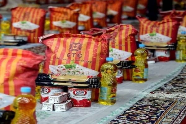 اهدای بسته معیشتی