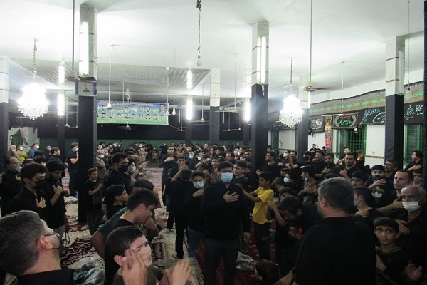 سوگواری حسینی در مسجد جامع گالیکش