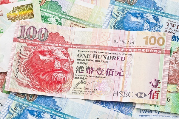 دلار رایج در هنگ کنگ