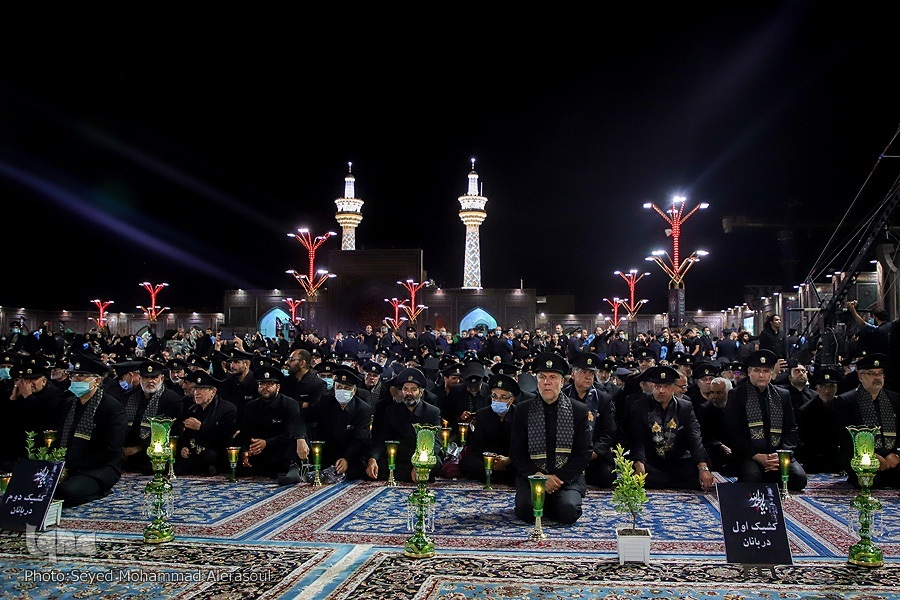 آیین خطبه خوانی حرم مطهر رضوی