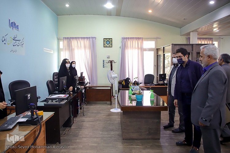 بازدید مدیر کل فرهنگ و ارشاد اسلامی خراسان رضوی از ایکنا