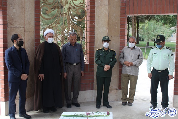 تجدید میثاق جهادگران جهاددانشگاهی خراسان‌جنوبی با شهدا