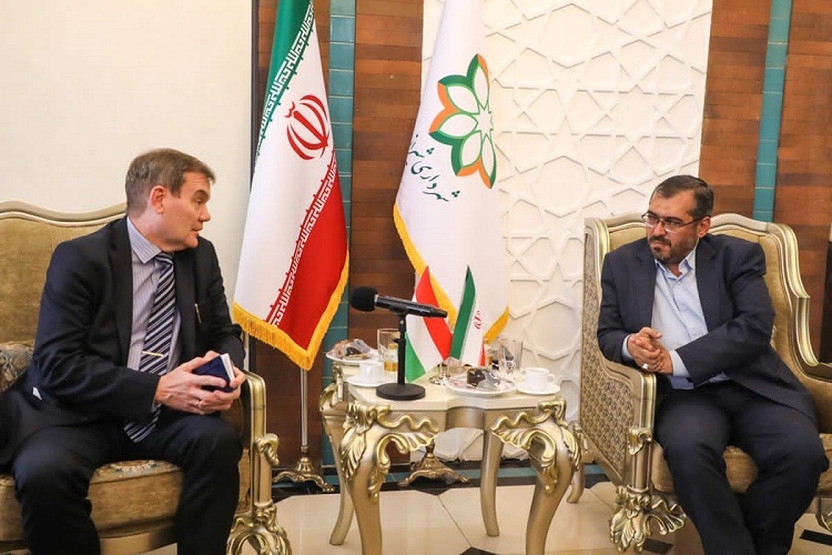 دیدار شهردار شیراز با سفیر مجارستان