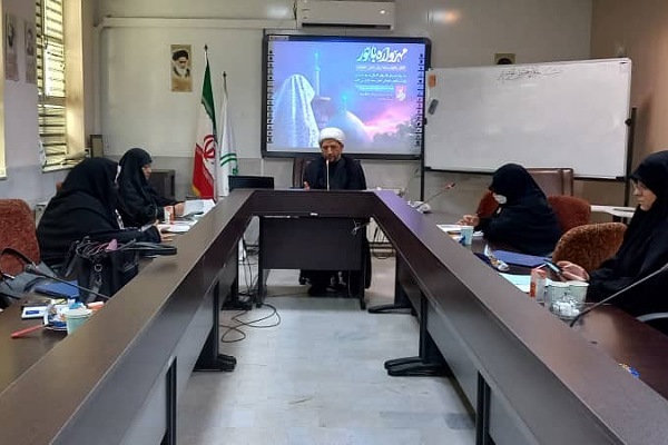 حجت الاسلام دیلمی معاون تبلیغات گلستان نشست راهیان خواهر حجت الاسلام دیلمی معاون تبلیغات گلستان نشست راهیان خواهر