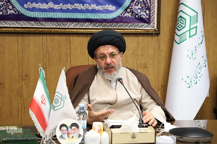 حجت الاسلام حسینی، مدیرکل اوقاف آذربایجان شرقی