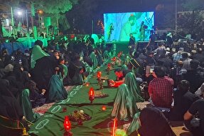 عکس | مراسم شهادت حضرت رقیه(س) در کرمان