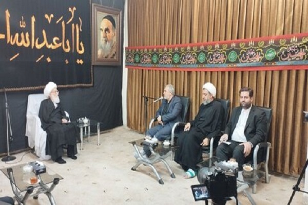 دیدار وزیر صمت با آیت‌الله نوری همدانی