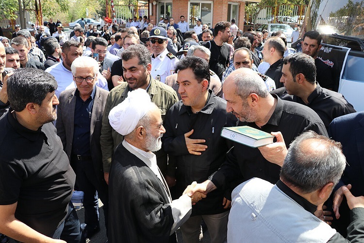 موکب جنت الحسین (ع)، شهرداری تبریز، اربعین