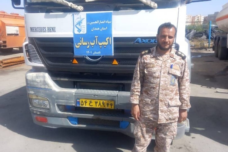 مصطفی عباسی، معاون اداری پشتیبانی سپاه ناحیه همدان