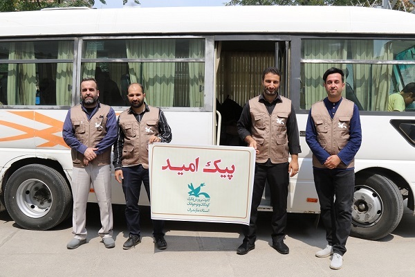 موکب کانون پرورش فکری مازندران در نجف و کربلا 