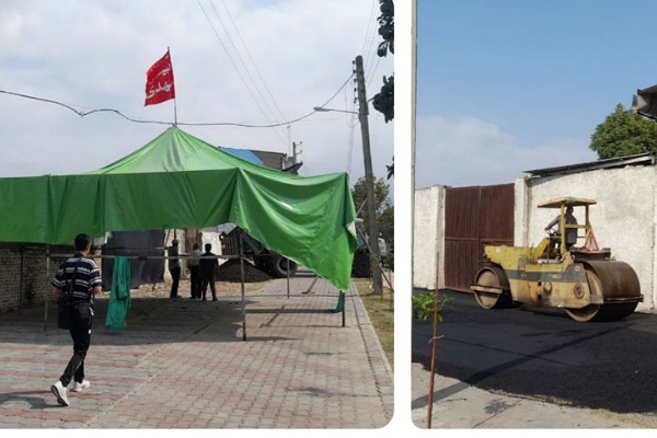 آماده سازی مواکب در گرگان