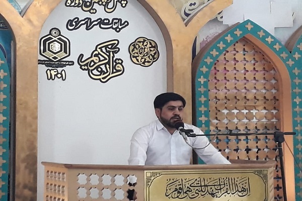 محمدجواد قوامی، مقام اول حفظ پنج جزء مرحله استانی
