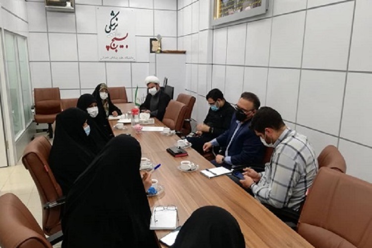 نشست اعضای کانون بسیج جامعه پزشکی دانشگاه علوم پزشکی شیراز، هفته دفاع مقدس