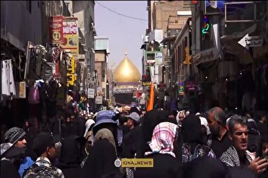 فیلم | حال و هوای نجف در آستانه اربعین حسینی