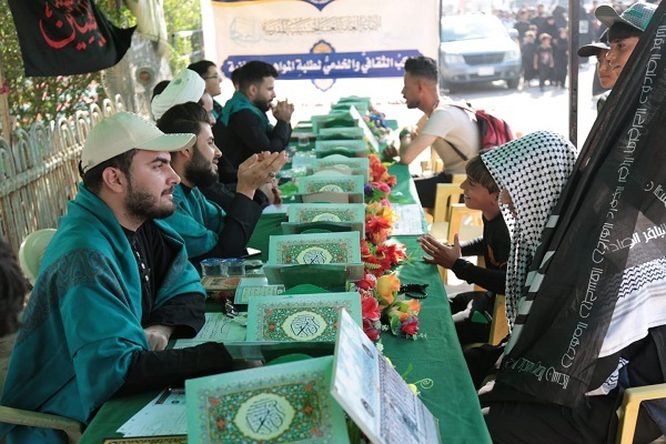 افتتاح ایستگاه مرکزی قرآن از سوی واحد استعدادهای قرآنی دارالقرآن الکریم در ایام اربعین