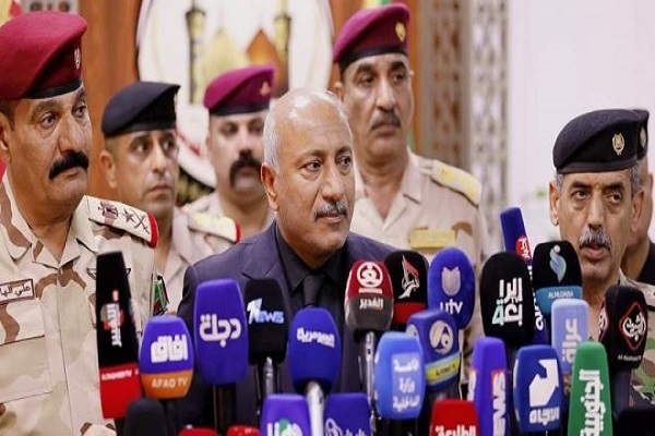 کنفرانس خبری نصیف الخطابی،‌ استاندار کربلا