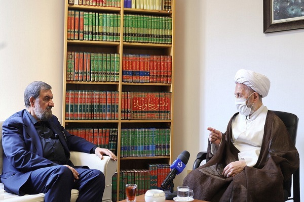 آیت‌الله جعفر سبحانی از مراجع معظم تقلید در قم