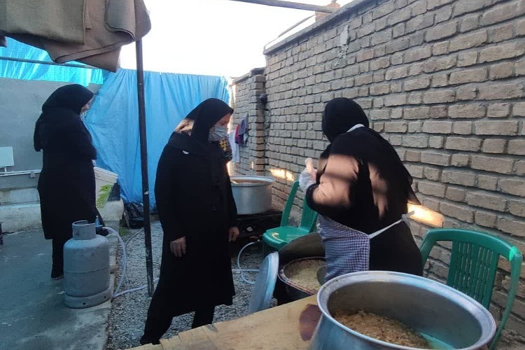 موکب جوانان قمر بنی هاشم روستای توچغاز ملایر