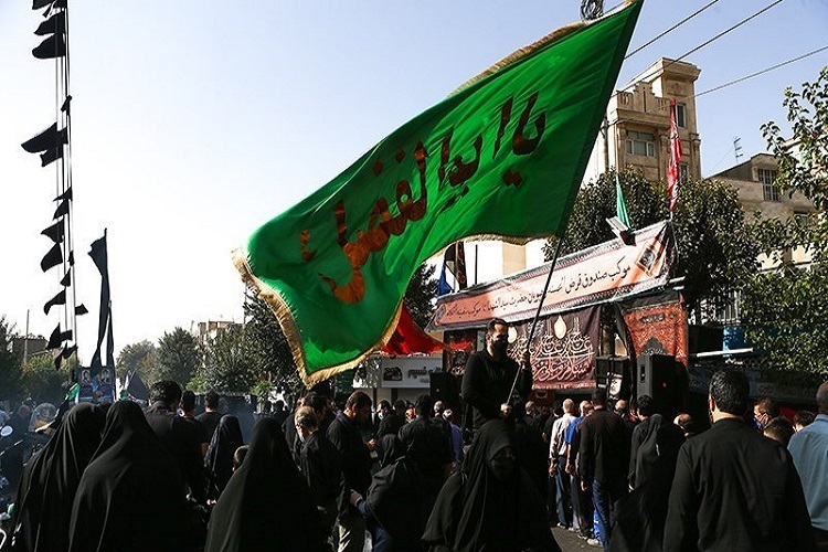مراسم جاماندگان اربعین حسینی